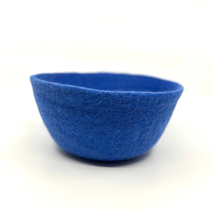 Felt Bowl-Large | Wool Knitting Bowl | Catch-all Home Decor