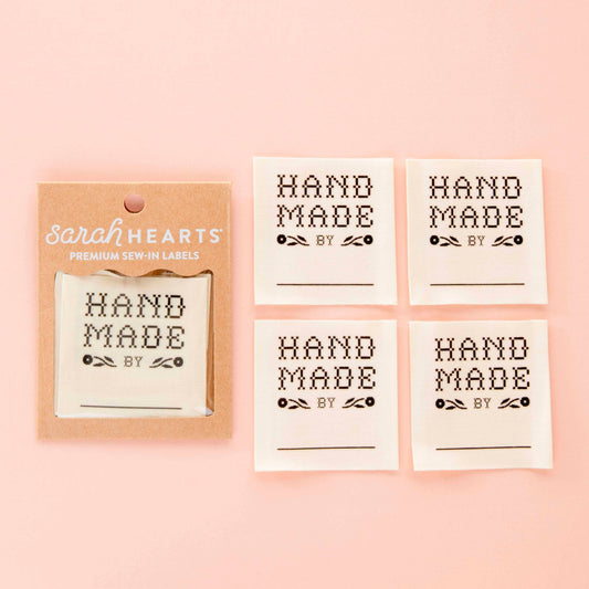 Crafty Handmade By: Organic Cotton Write In Sewing Labels