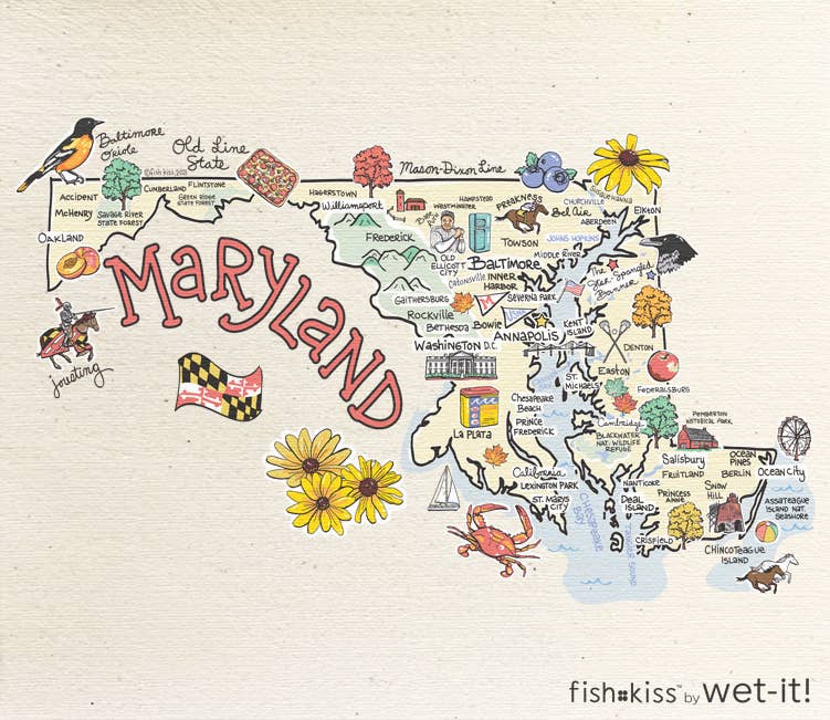 Fishkiss Maryland Swedish Cloth