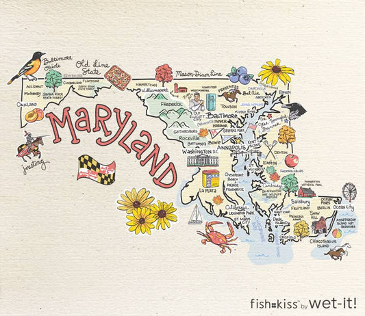 Fishkiss Maryland Swedish Cloth