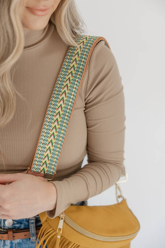 Mini Arrow Guitar Purse Strap - 5 colors