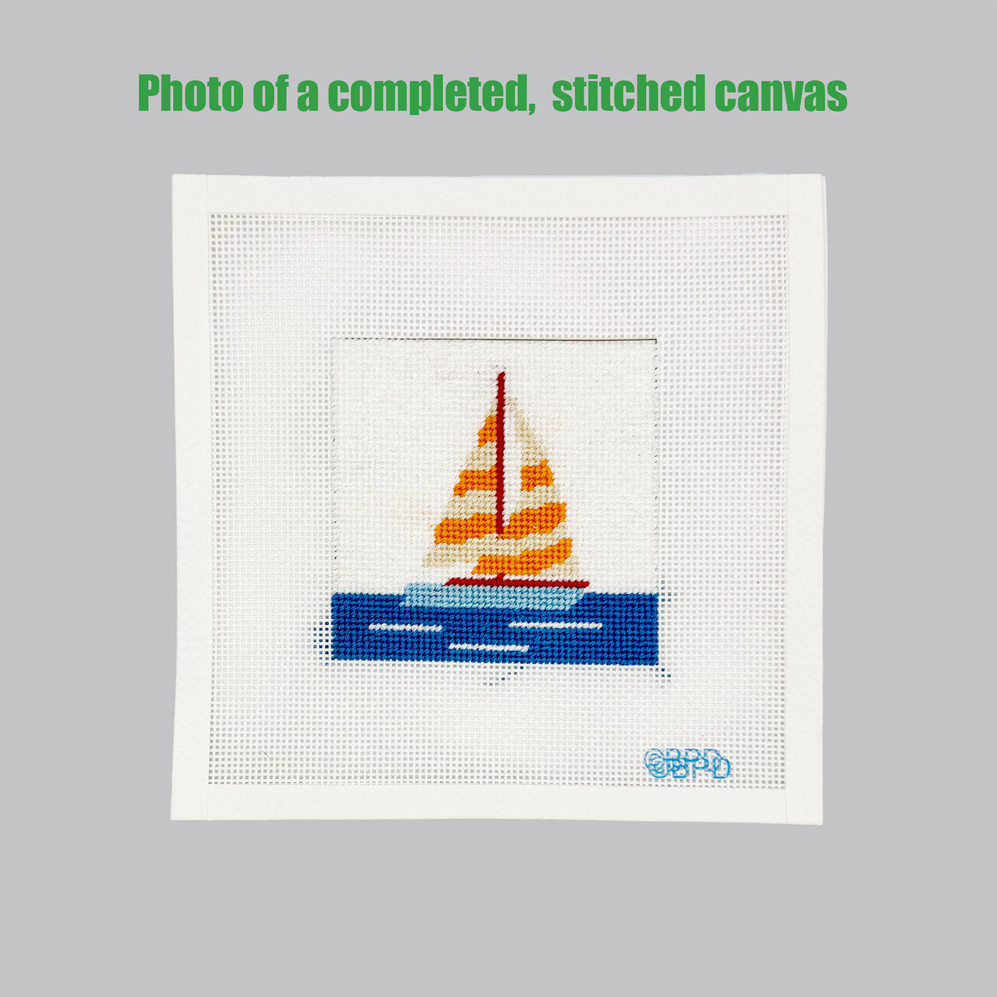 Sailboat Needlepoint Kit