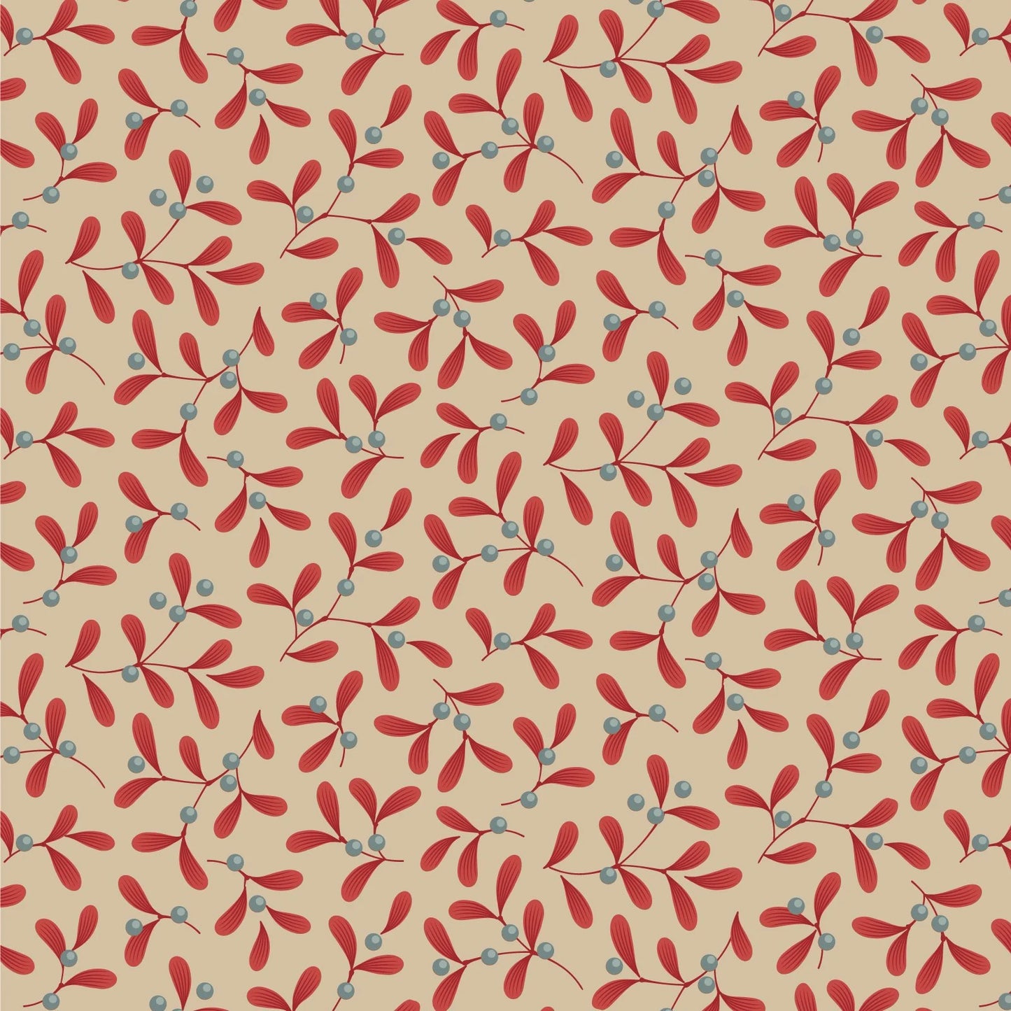 Merry Little Christmas - Mistletoe Red