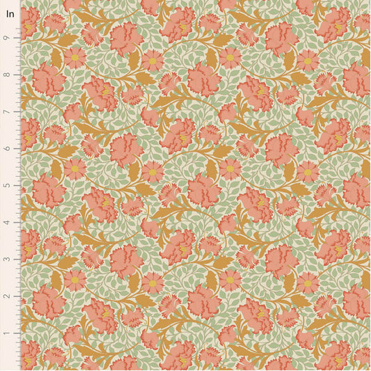 Songbird-Floral (Coral)
