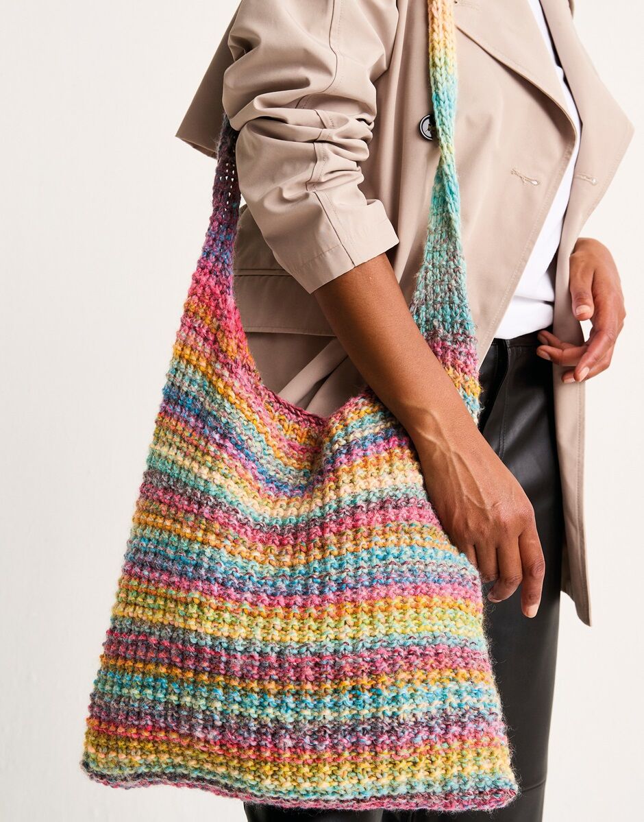Jewelspun - Rippled Mineral Bag Pattern