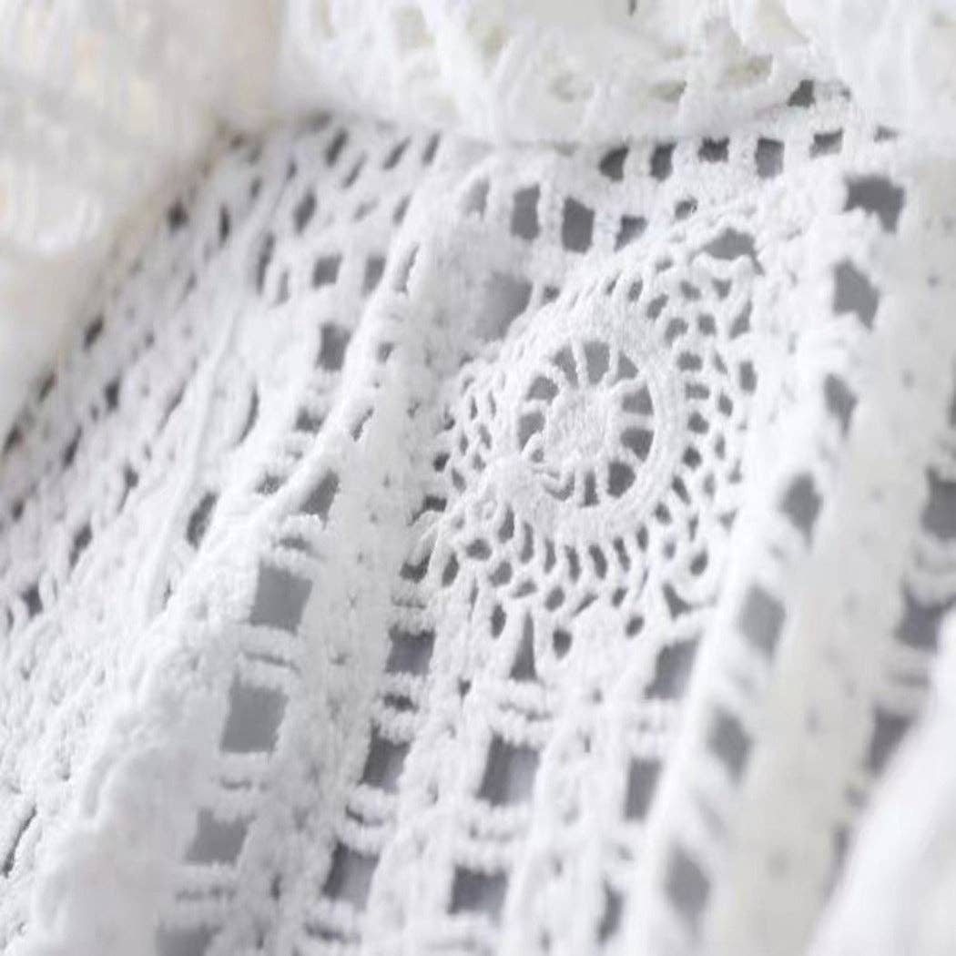 Crosa - Crochet Knit Sleeveless Tank – Breezy & Versatile