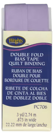 Double Fold Bias Tape Quilt Binding