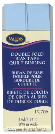 Double Fold Bias Tape Quilt Binding