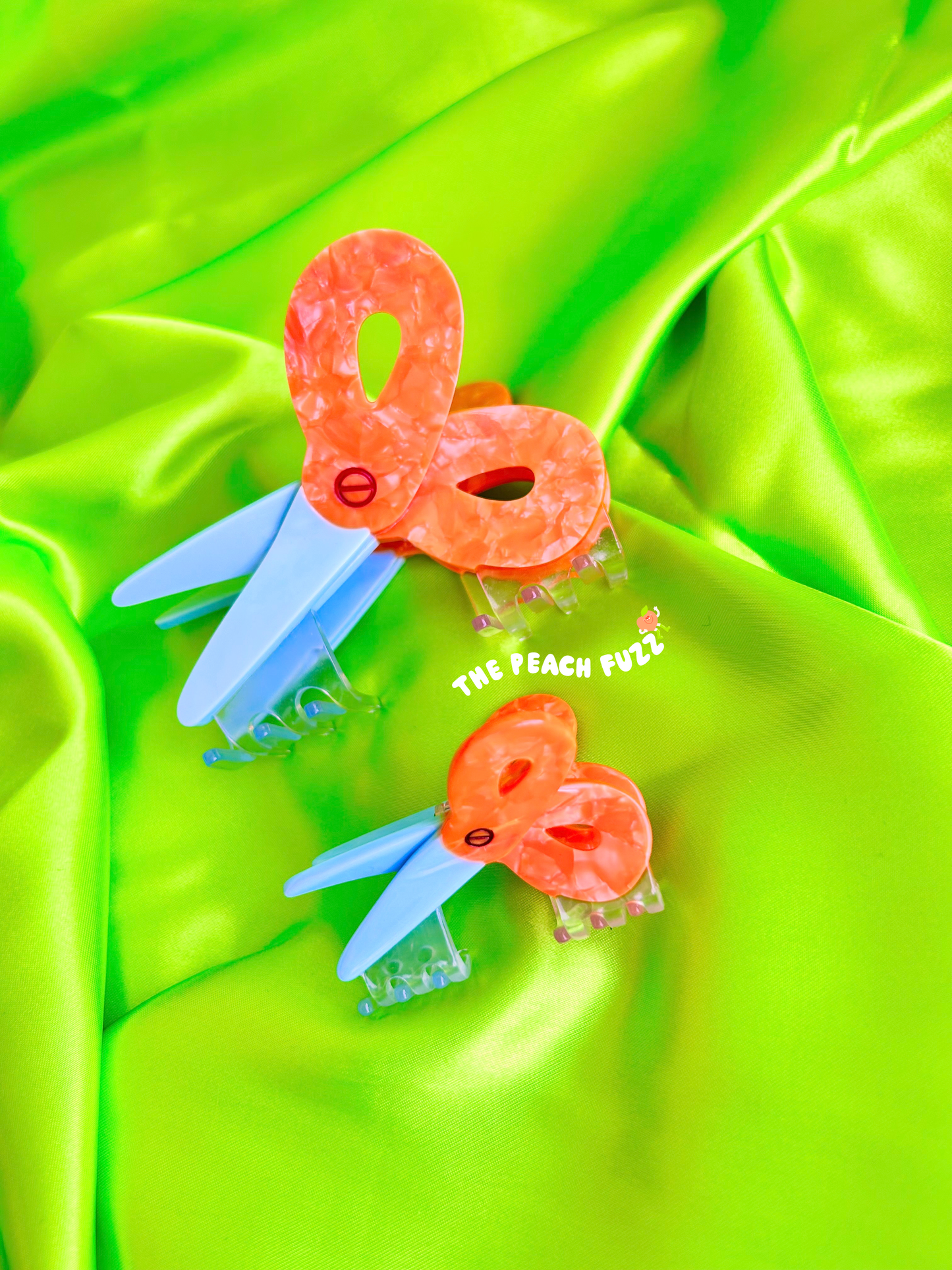 Scissors Hair Claw - Small
