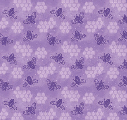 Garden Bees Violet
