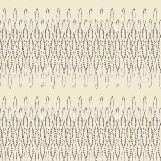 Modern Vintage:Treasure- Loopy Lace Grey/Natural