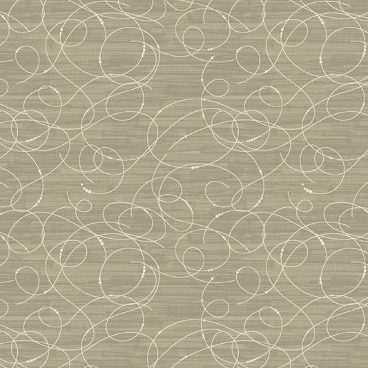 Modern Vintage:Treasure- Etched Glass Taupe