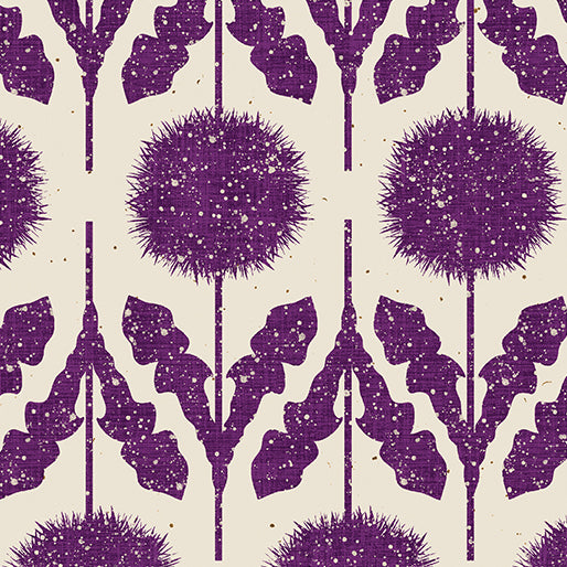 Wishflower Border (Purple)