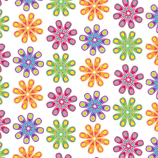 Kaleidoscope White/Multi
