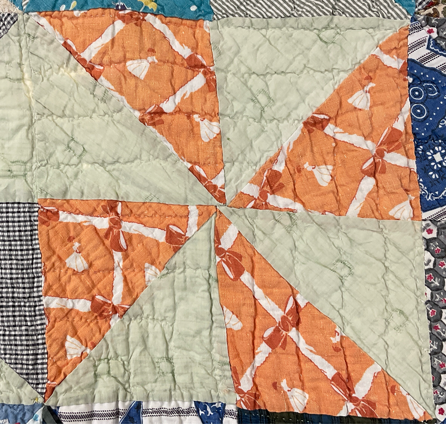 Vintage Pinwheel Quilt