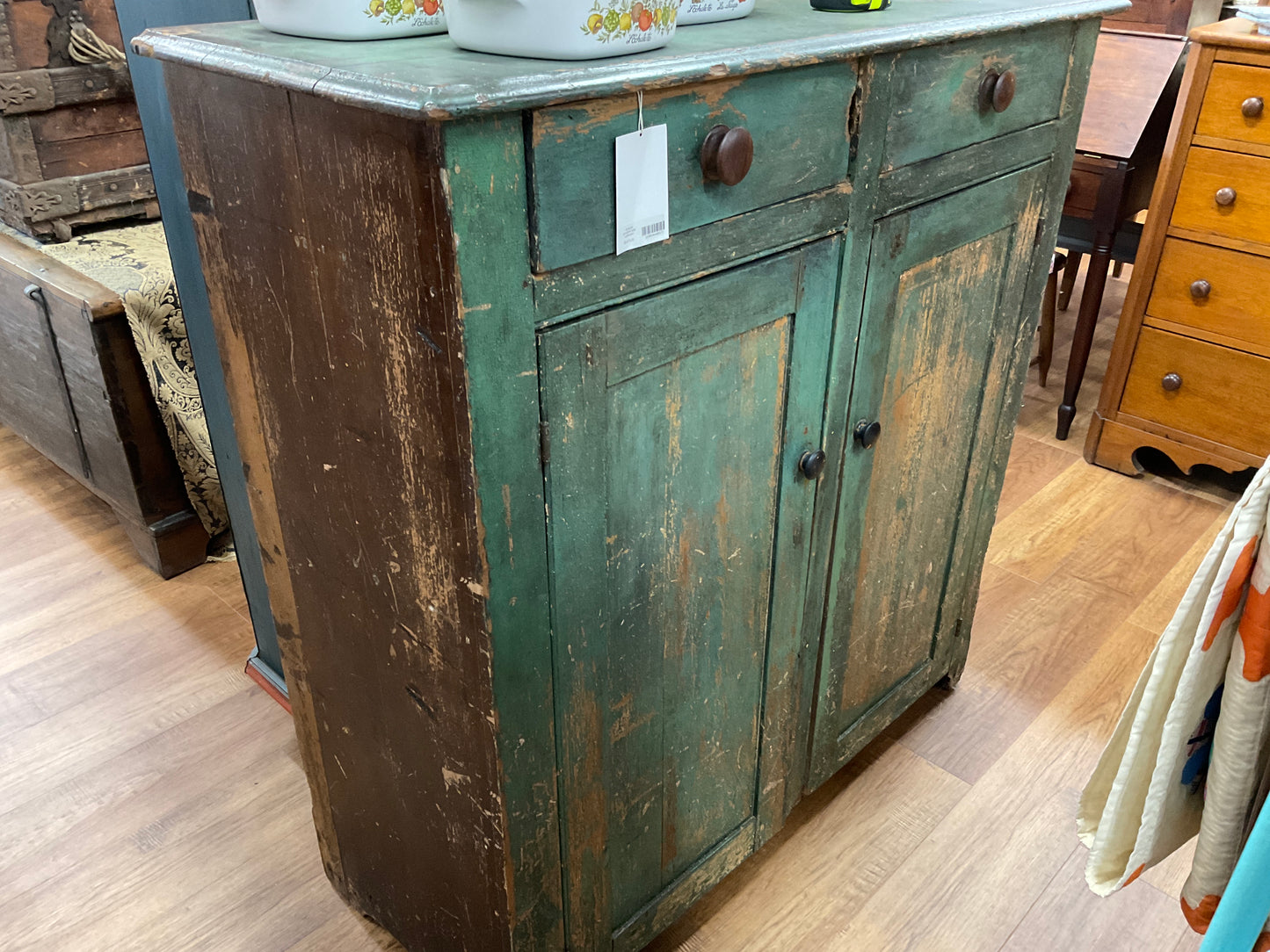 Antique primitive jelly cupboard