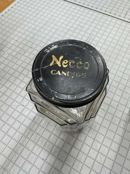 1930s Necco - Glass Candy Jar