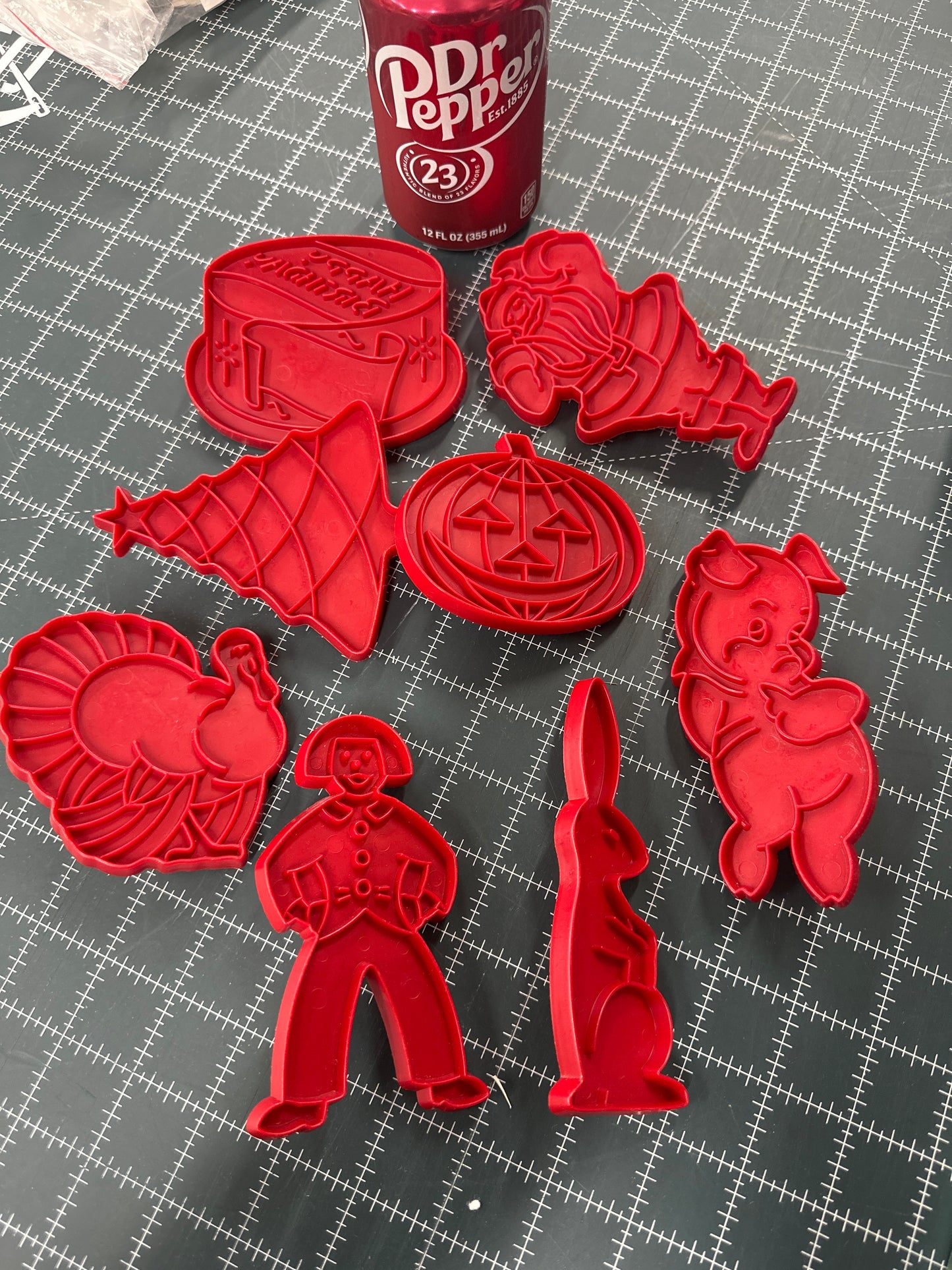 Vintage Tupperware Cookie Cutters