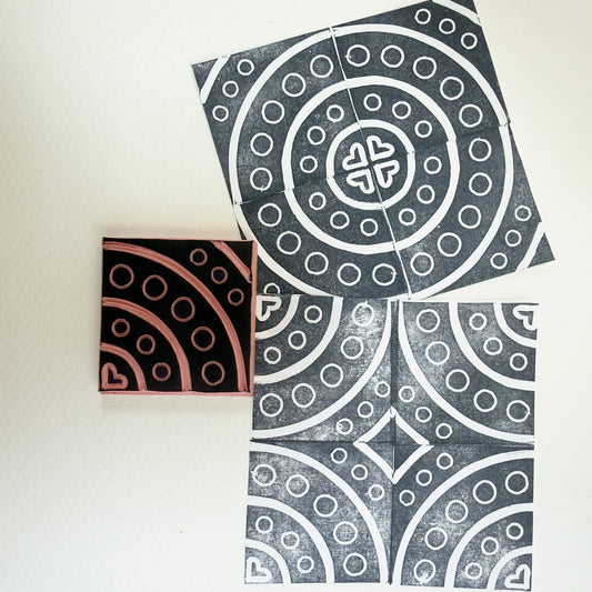 Stamp Carving Squares Workshop - Design, Carve, & Print your own custom Stamp with Mary Soucy | September 20 || 1-3