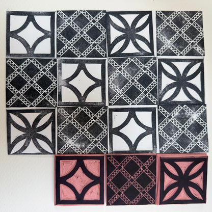 Stamp Carving Squares Workshop - Design, Carve, & Print your own custom Stamp with Mary Soucy | September 20 || 1-3