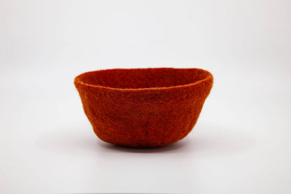 Felt Bowl - Small | Wool Felt Yarn Bowl | Knitting Bowl