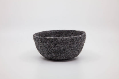 Felt Bowl - Small | Wool Felt Yarn Bowl | Knitting Bowl