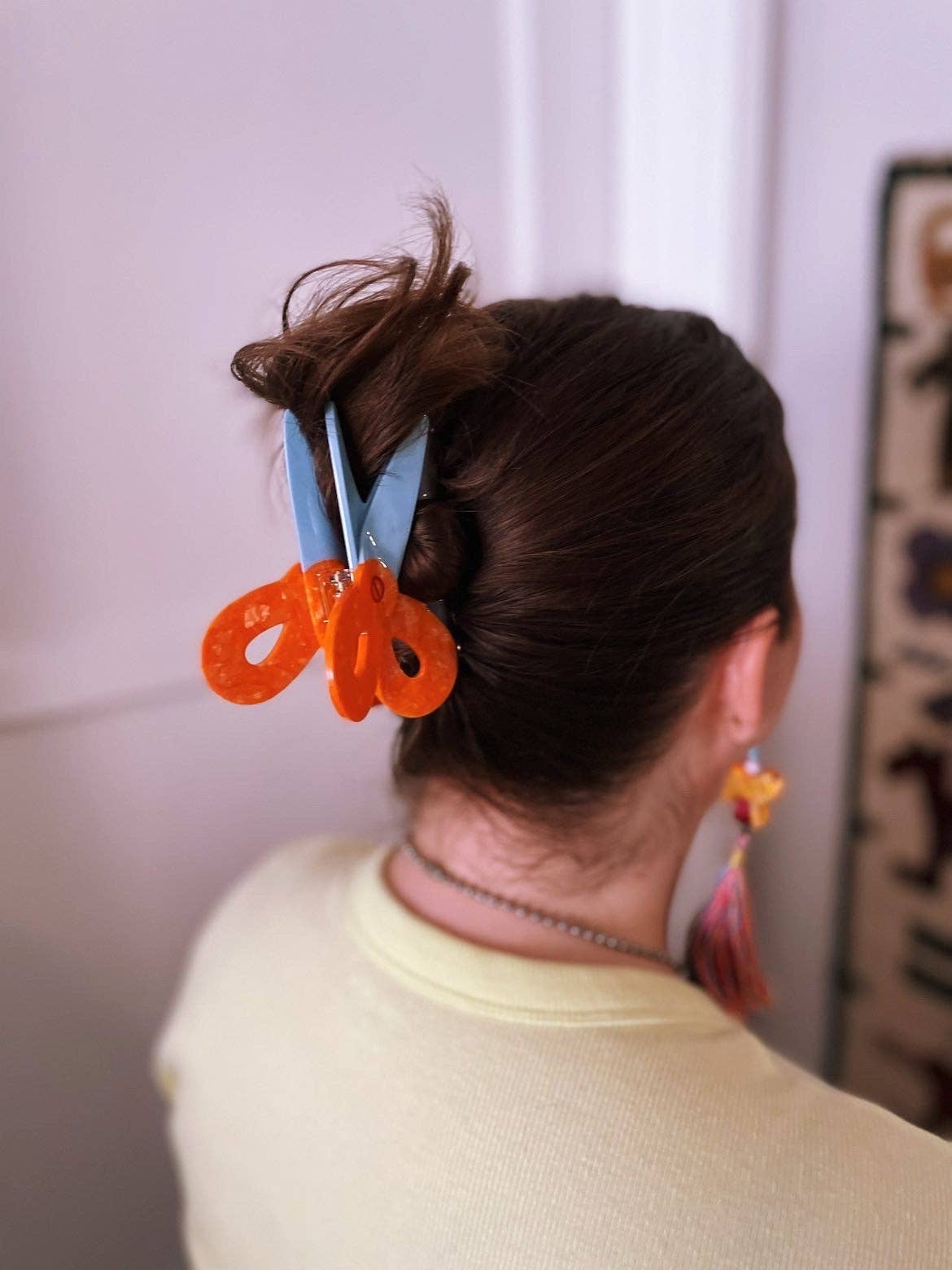 Scissors Hair Claw - Small