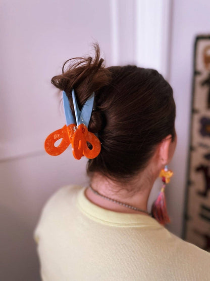 Scissors Hair Claw - Small