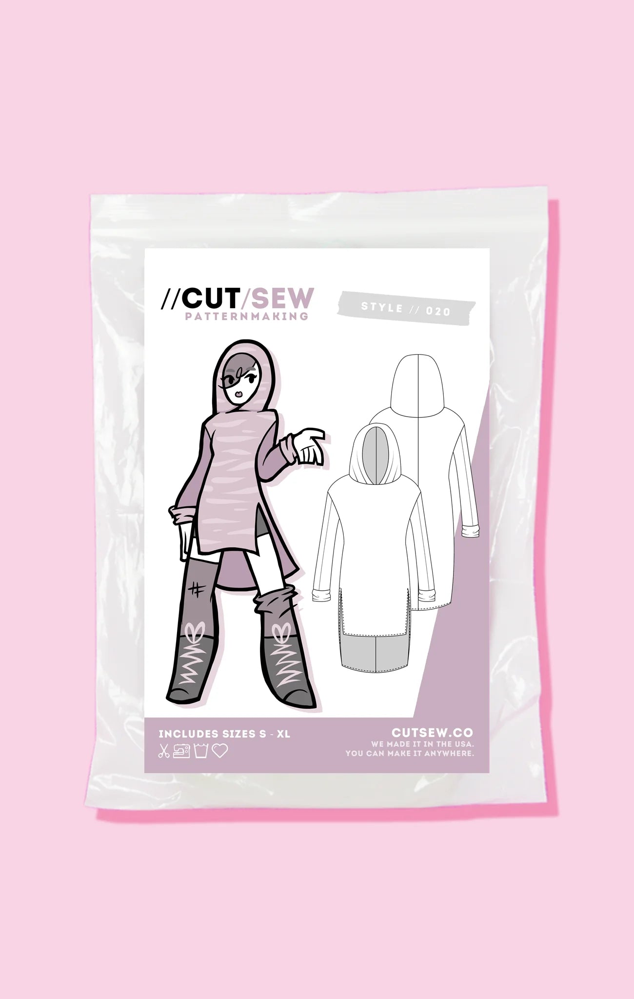 TUNIC + HOOD  - Style 020