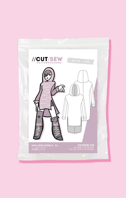 TUNIC + HOOD  - Style 020