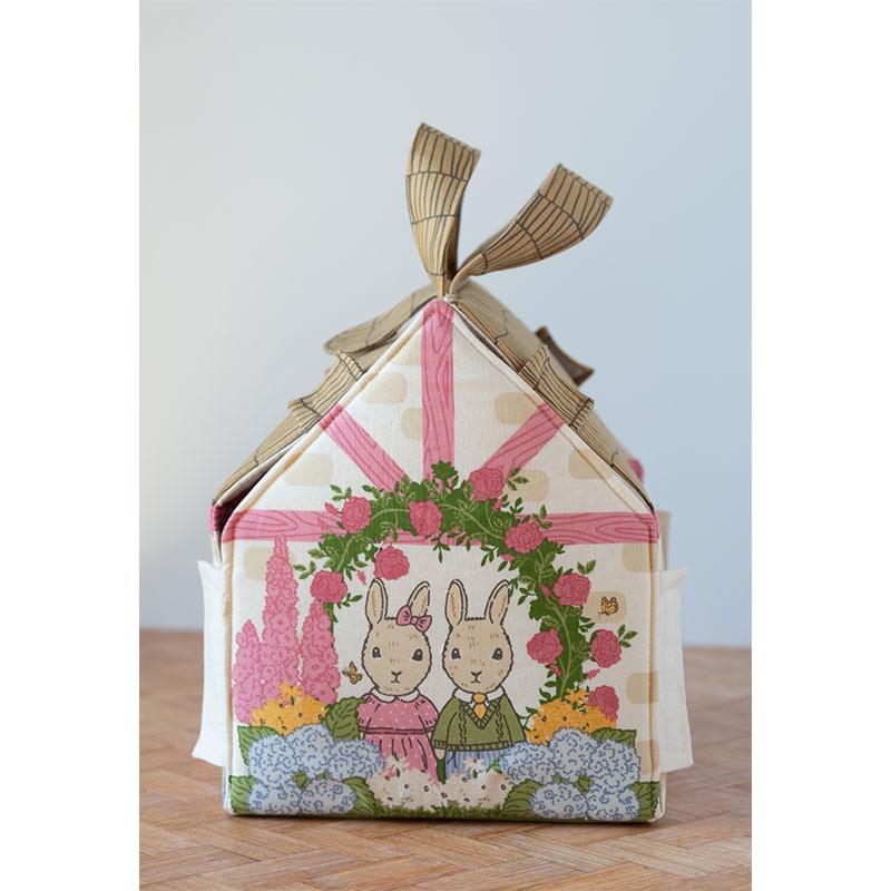 Garden Bunny Cottage Panel - Cloud