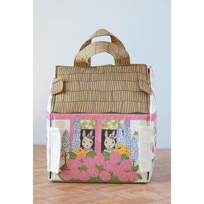 Garden Bunny Cottage Panel - Cloud