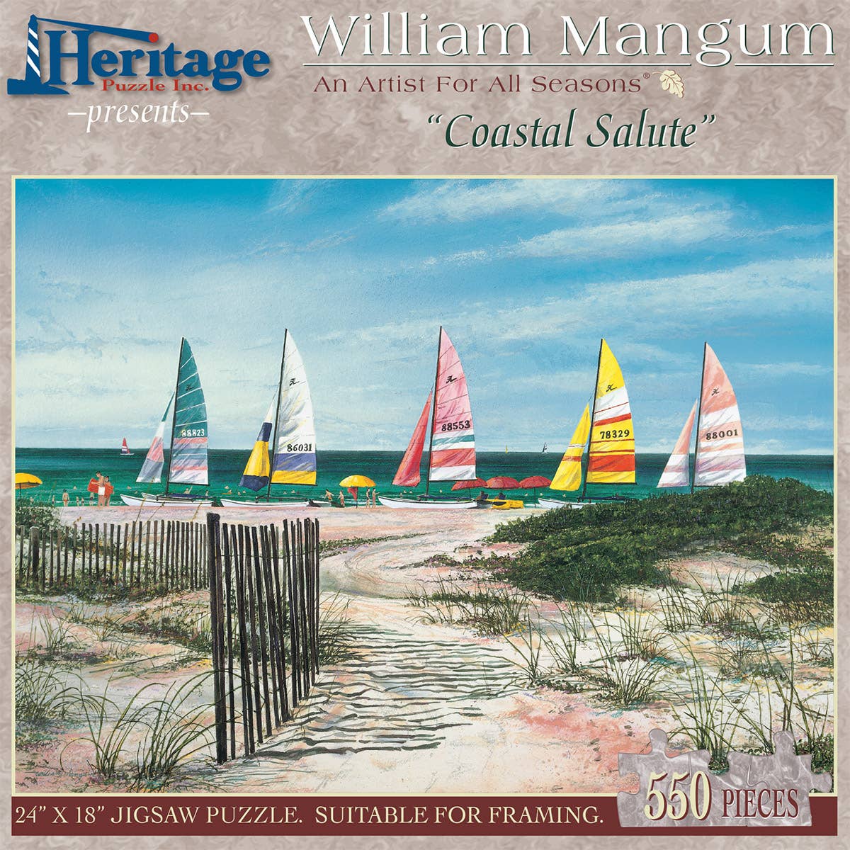 Coastal Salute 550 Piece Puzzle