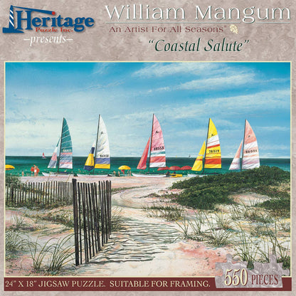Coastal Salute 550 Piece Puzzle