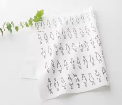 100% Cotton Precut Fabric White