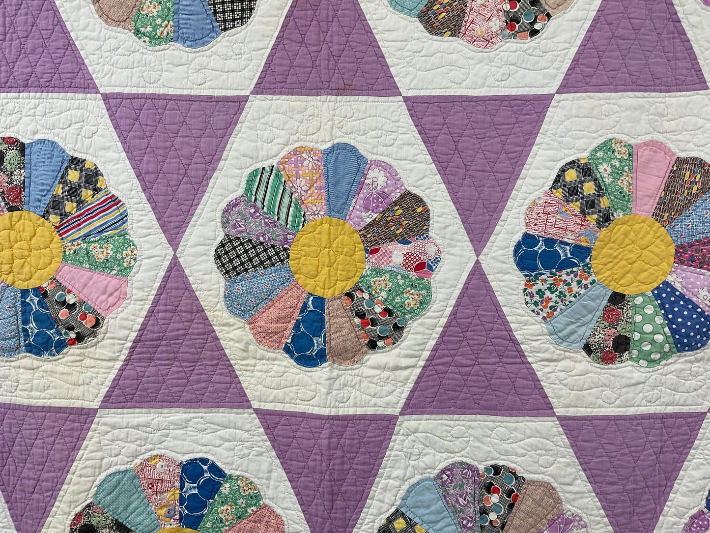 Lavender Dresden Quilt