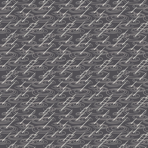 Spring Showers - Splish Splash (Dark Grey)