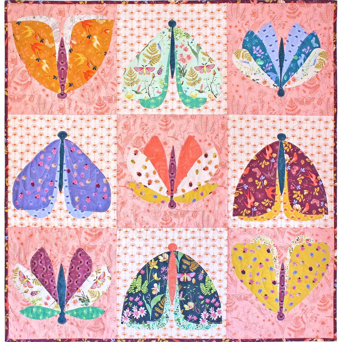 Winged Quilt Pattern