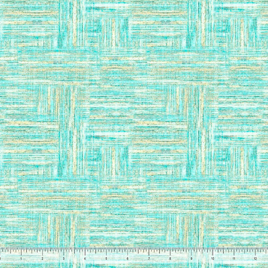 SHOP HOP 2026-DISTRESSED WOOD (LT TURQ)