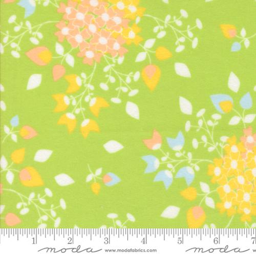 Sherbet Sunshine Flannel -  Leaf 29220 18F