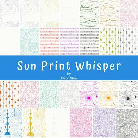 Sun Print Whisper Jelly Roll