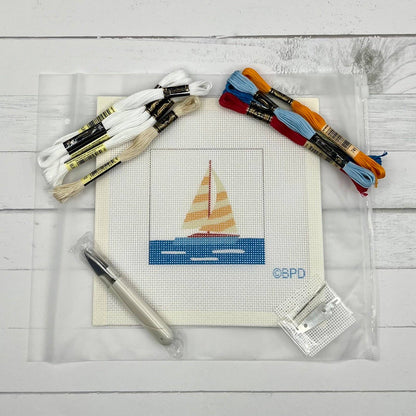 Sailboat Needlepoint Kit