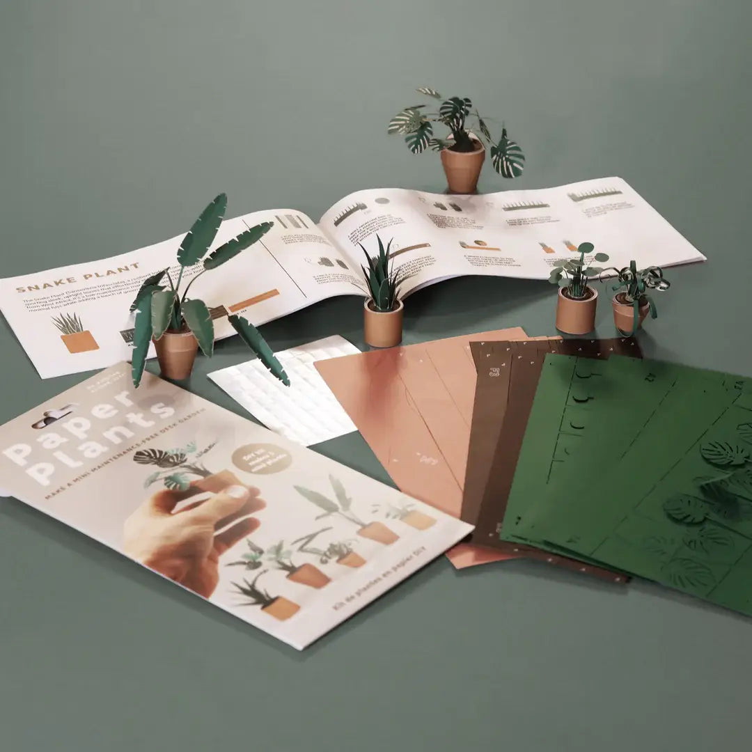 Paper Plants | DIY Origami Craft Kit for Plant Lovers