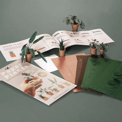 Paper Plants | DIY Origami Craft Kit for Plant Lovers