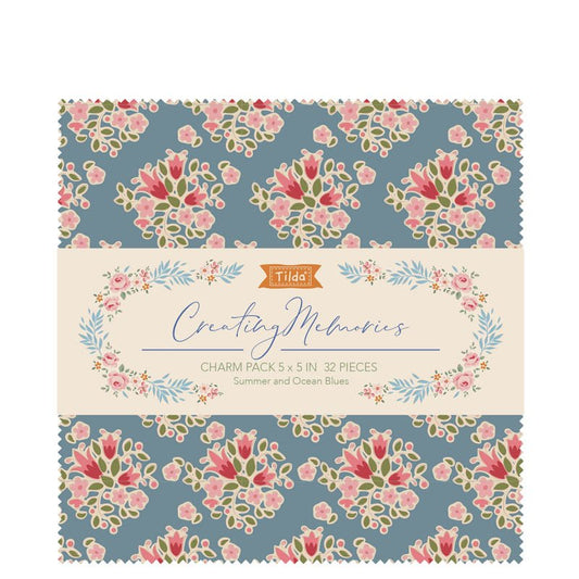 Tilda Creating Memories Charm Pack - 5in 32p Summer