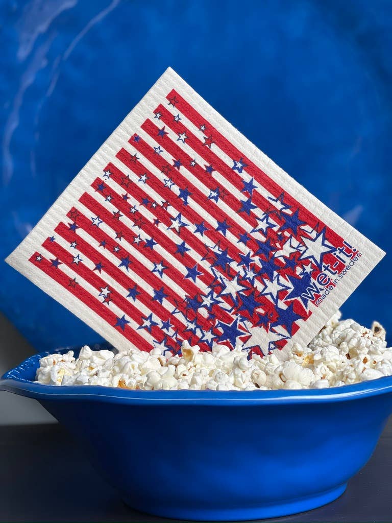 Stars and Stripes Swedish Cloth