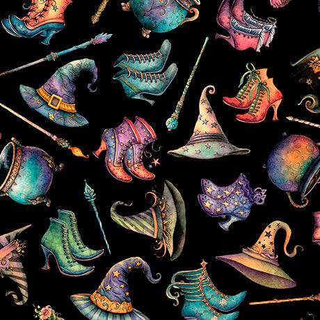 WITCH ACCESSORIES-BLACK