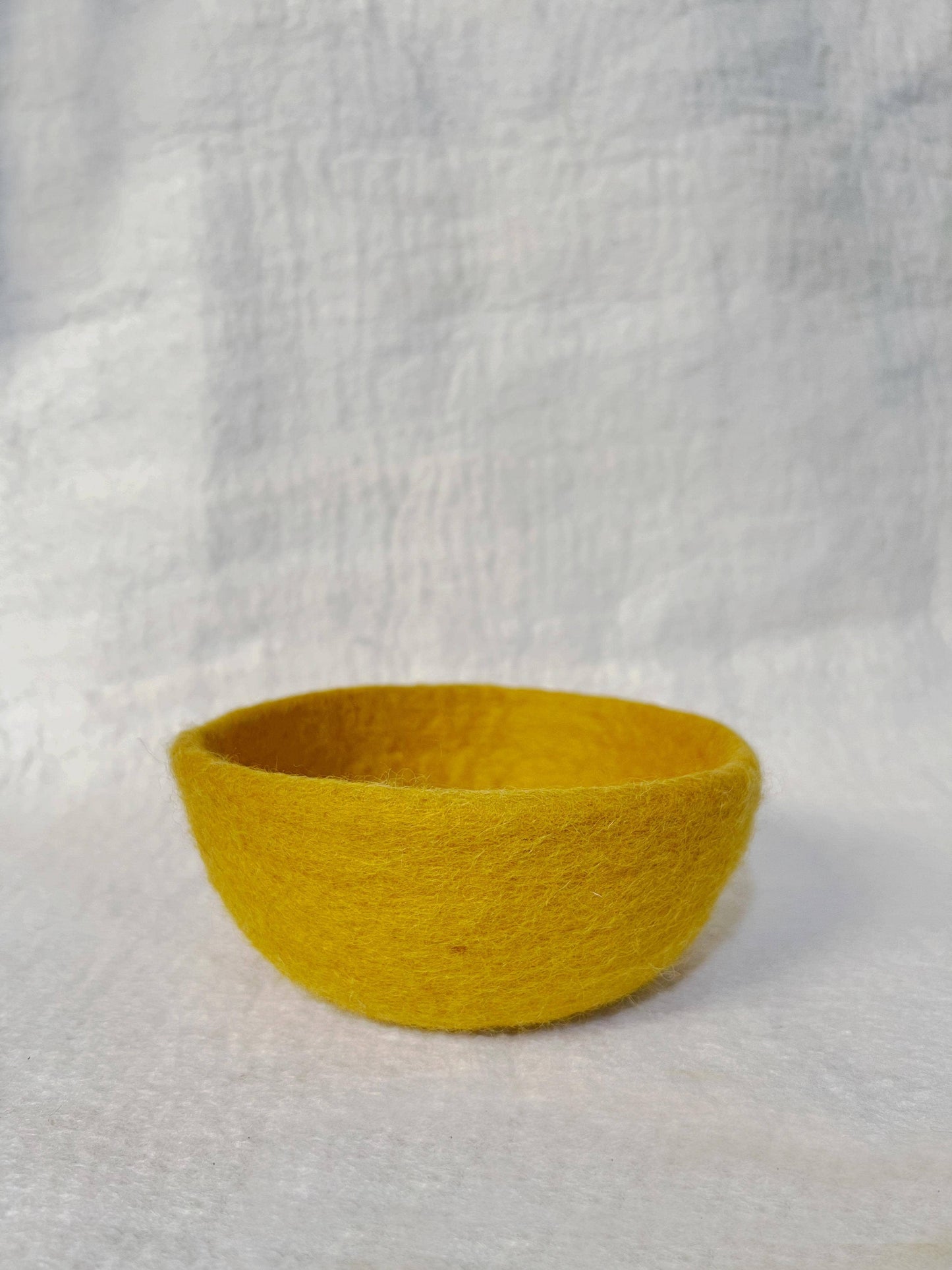 Felt Bowl Pastels-Small | Wool Felt Bowl | Yarn Holder Bowl