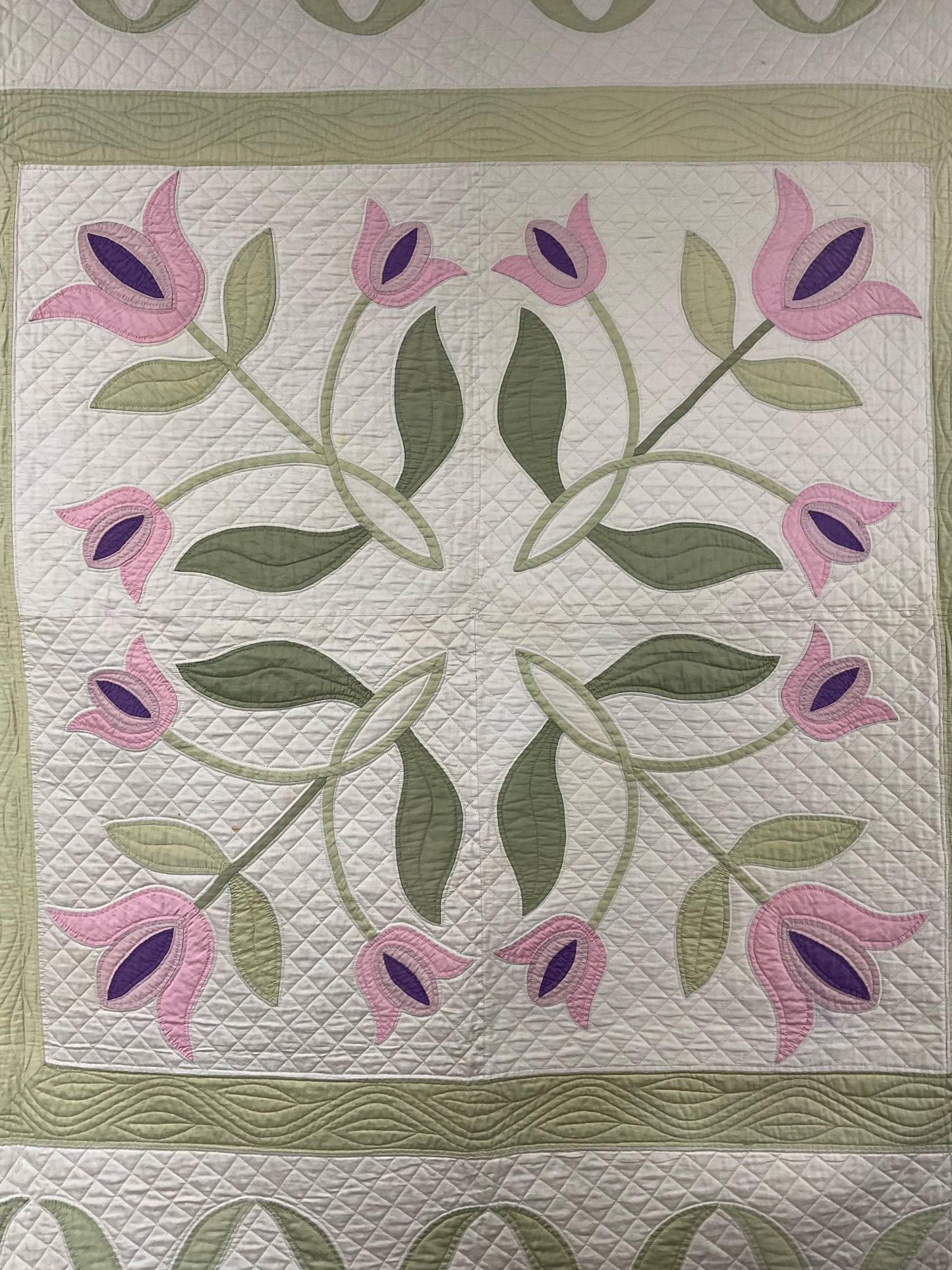 Tulip Appliqué Quilt