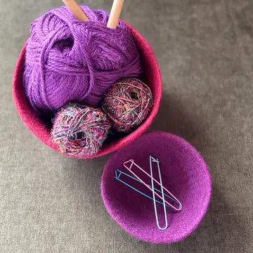 Fibres of Life-Small Felt Bowl
